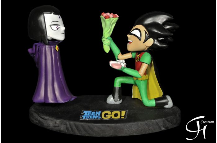 Teen Titan Go – Robin in love with Raven – DC Comics